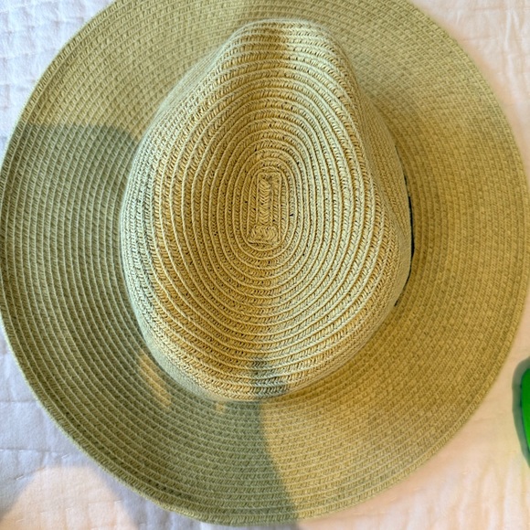 Johnny Was Tan Straw Hat with Black Ribbon - Picture 4 of 9